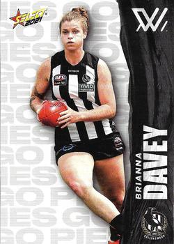 2021 Select AFL Footy Stars #191 Brianna Davey Front